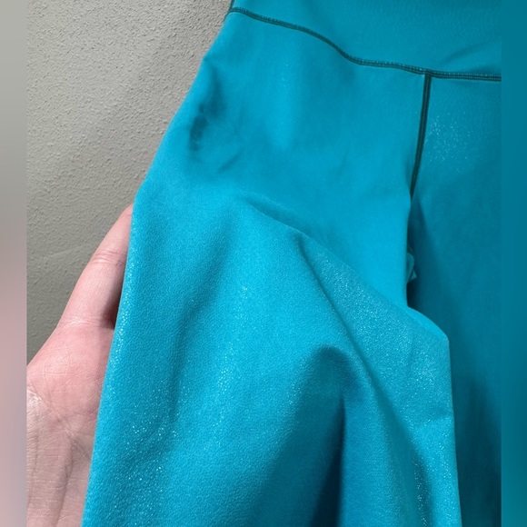 Zyia Teal Venom Metallic Ombré Light N Tights - Picture 4 of 7